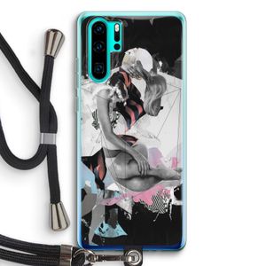 Camouflage de sommeil: Huawei P30 Pro Transparant Hoesje met koord