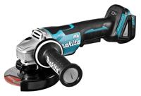 Makita accu haakse slijper 18v 5.0ah naked