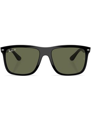 Ray-Ban lunettes de soleil Boyfriend Two à logo - Noir