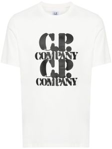 C.P. Company t-shirt à logo imprimé - Blanc