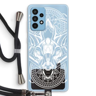 Oh Deer: Samsung Galaxy A52 Transparant Hoesje met koord