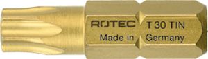 Rotec PRO Insertbit T 30 L=25mm C 6,3 TIN - 10 stuks - 8062030