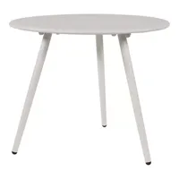 Bijzet Tuintafel Rond Ø45cm - Wit