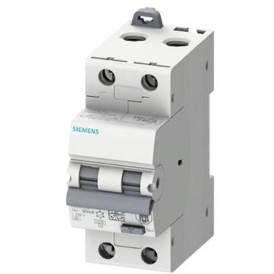 Siemens 5SU13266FP16 Aardlekschakelaar/zekeringautomaat Afmeting zekering = 2 2-polig 16 A 0.03 A