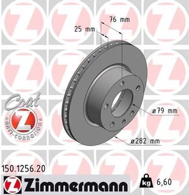 Remschijf Coat Z 150125620