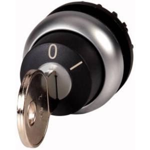 Eaton 111790 M22-WS-MS2 Sleutelknop Kunststof frontring Sleutel Zwart 1 stuk(s)
