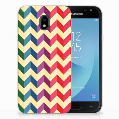 Samsung Galaxy J3 2017 | TPU bumper | Zigzag Multi Color Samsung Galaxy J3 2017 | TPU bumper | Zigzag Multi Color