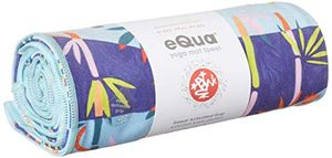 Manduka eQua Yogamat Handdoek - Bengal Light Blue