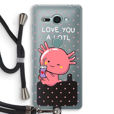 Love You A Lotl: Sony Xperia XZ2 Compact Transparant Hoesje met koord