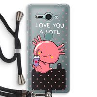 Love You A Lotl: Sony Xperia XZ2 Compact Transparant Hoesje met koord