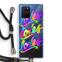 Loves: Samsung Galaxy Note 10 Lite Transparant Hoesje met koord