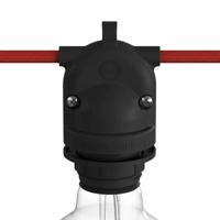 Lamphouder Creative Zwart E27