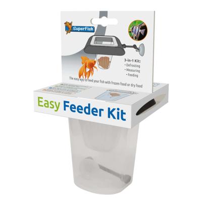Superfish Easy Feeder Kit - Compleet Voersysteem voor Aquarium, Met Voederring en Korf