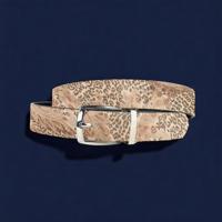 Sand Paisley Panther (Riem) Lureaux - Nette Riemen Voor Heren Sand Paisley Panther (Riem) Lureaux - Nette Riemen Voor Heren