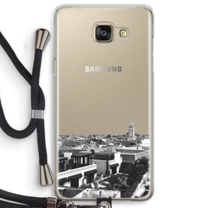 Marrakech Skyline : Samsung Galaxy A5 (2016) Transparant Hoesje met koord
