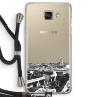 Marrakech Skyline : Samsung Galaxy A5 (2016) Transparant Hoesje met koord