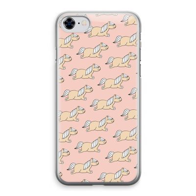 Ponys: iPhone 8 Transparant Hoesje