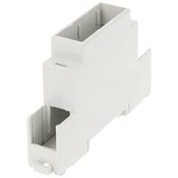 Hammond Electronics 1597DIN1MH53 DIN-rail-behuizing Open 90 x 58 x 18 PPO Lichtgrijs 1 stuk(s) - thumbnail