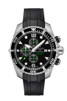 Horlogeband Certina C032427 A / C603020739 Rubber Zwart 21mm - thumbnail
