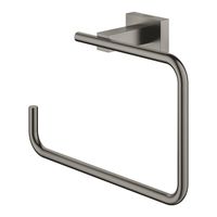GROHE Essentials Cube handdoekring brushed hard graphite 40510AL1 - thumbnail