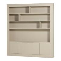 vtwonen Opbergkast 'Wallcover' Grenenhout, 229 x 210cm, kleur Dust