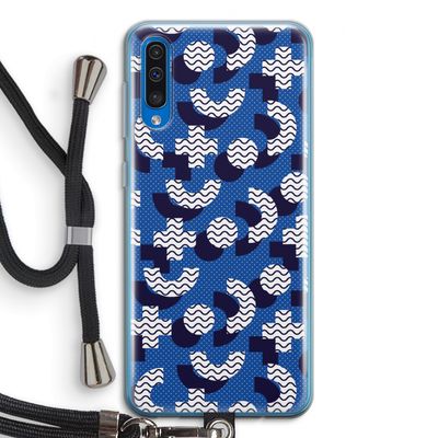 8-bit N°5: Samsung Galaxy A50 Transparant Hoesje met koord
