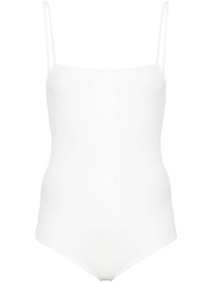 Jil Sander body à encolure carrée - Blanc