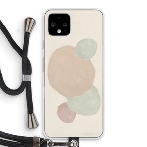 Geo #9: Pixel 4 Transparant Hoesje met koord