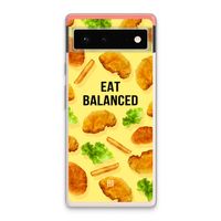 Eat Balanced: Google Pixel 6 Transparant Hoesje