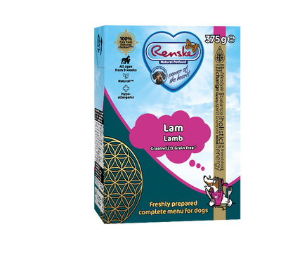 Renske vers hondenvoer lam graanvrij 375 gram