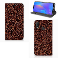 Huawei P Smart Plus Flip Style Cover Koffiebonen