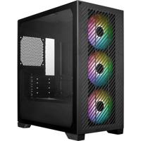 Cooler Master E301-KGNN-S00 Mini-tower PC-behuizing Zwart