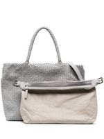 Officine Creative sac cabas OC Class 35 à design tressé - Gris - thumbnail