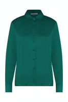 Studio Anneloes Bibby Satin Blouse 09232 Blouse 7300 Dark Green