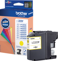 Brother LC-223Y inktcartridge 1 stuk(s) Origineel Geel - thumbnail