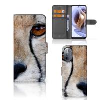Motorola Moto G31 | G41 | Telefoonhoesje | Met pasjeshouder | Cheetah