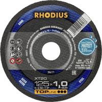 Rhodius 206171 Doorslijpschijf recht 125 mm 1 stuk(s) Staal