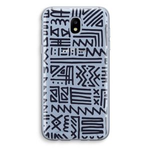 Marrakech print: Samsung Galaxy J5 (2017) Transparant Hoesje
