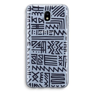 Marrakech print: Samsung Galaxy J5 (2017) Transparant Hoesje