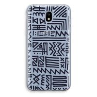 Marrakech print: Samsung Galaxy J5 (2017) Transparant Hoesje
