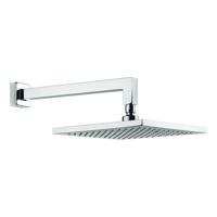 Crosswater Planet hoofddouche 25cm vierkant met muurarm chroom MBPSWF25