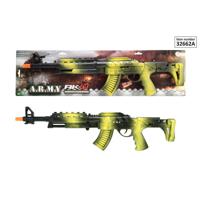 Toi Toys AK47 Force Blaster Zwart/groen - thumbnail