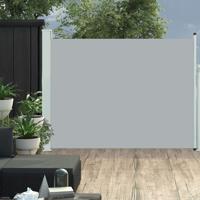 Tuinscherm uittrekbaar 140x500 cm grijs - thumbnail