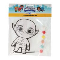 Wins Holland Canvas schilderen dc comics - flash incl penseel en 6 kleuren verf