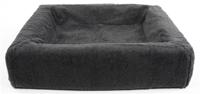 BIA BED FLEECE OVERTREK HONDENMAND GRIJS BIA-60 70X60X12 CM