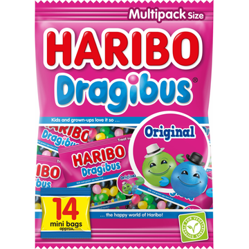 Haribo Dragibus Original Uitdeelzakjes 350 g bij Jumbo