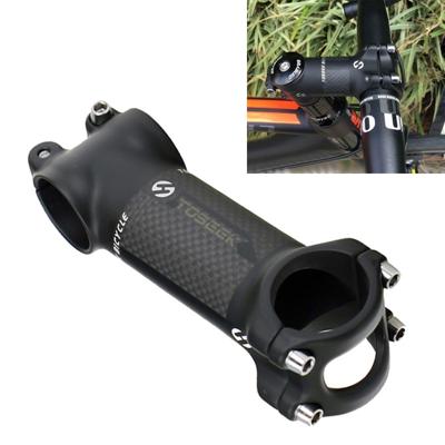 TOSEEK Road Mountain Bike ultra-licht Stuur stuurpen riser kraan grootte: 17 graden 90mm (mat)