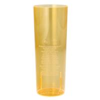 Longdrink glazen - 10x stuks - oranje - kunststof - 300 ml - drinkglazen - plastic glazen