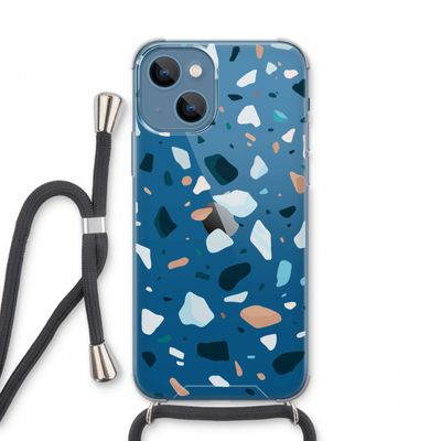 Terrazzo N°13: iPhone 13 Transparant Hoesje met koord