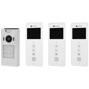 Smartwares DIC-22132 Complete set voor Video-deurintercom 2-draads Driegezinswoning Wit